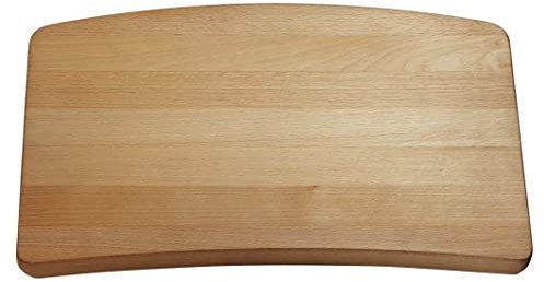 BLANCO 215 006 Planche à découper en Bois de hêtre avec Accessoires Planche à découper de pour évier Cuisine