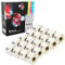 Prestige Cartridge 20x 99012 36mm x 89mm Etiketten kompatibel für Dymo LabelWriter 4XL, 310, 320, 330, 400, 450 Turbo/Twin Turbo/Duo & Seiko Smart Etikettendrucker (260 Etiketten pro Rolle)