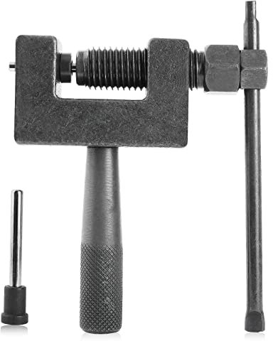 QAZAKY Chain Breaker Cut Link Splitter Remove Cutter Repair Tool for 415 420 428 520 525 530 630 Chains Motorcycle Pit Dirt Bike Mini Motor Bicycle ATV Scooter Go Kart Chainsaw Lawn Mower Heavy Duty
