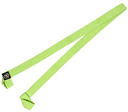 YOGA MAD Matte mit Trageriemen, Lindgrün