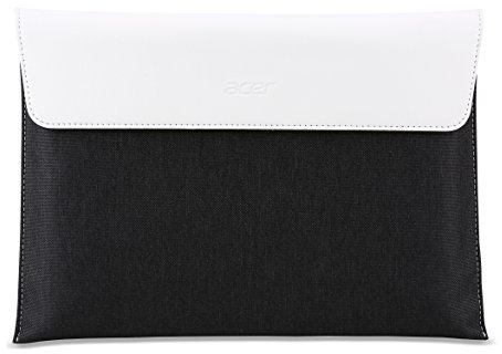 Acer Switch 10 Snap Case - Funda para tablet de 10.1, color negro y blanco