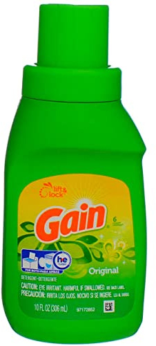 Gain, Original Waschmittel, 284 ml Flaschen