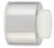 EVI Herrajes | Adhesive Wall Mounted Door Stop| Ø28x28 mm | Bright Finish Stainless Steel | 100% Functional | Mod. I-198/28-MAB