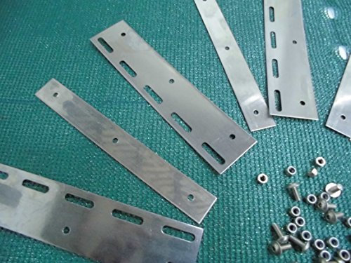 5 Stück Pendelplatten für Lamellenvorhang Breite zum auswählen (30 cm)