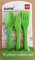 18 Pack Green Plastic Cutlery Party Event Picnic BBQ Buffet Great Value