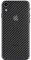 qichenllu Carbon Muster 4 Stück Rückseite Folie kompatibel mit iPhone XR,Folie Hinten kompatibel mit iPhone XR,Klar Matt Klebefolie Kratzfest Hinten Schutz