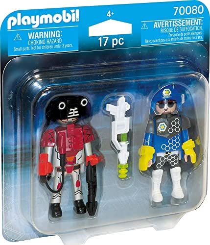 PLAYMOBIL 70080 Duo Pack DuoPack Spacepolizist und Ganove