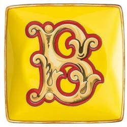Versace by Rosenthal - Schale, Teller, Schälchen - Holiday Alphabet - B - 12 x 12 cm - Porzellan