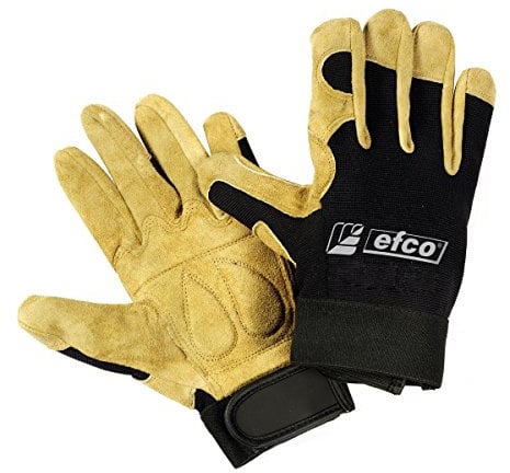Guanti da Lavoro EFCO professionali Omologati per Motosega e Decespugliatore (XL) 3255021