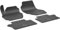 WALSER DirtGuard Gummi Fussmatten Auto für Volvo S80 II 03/2006-12/2016, Volvo XC70 II 04/2007-12/2016, 100% passgenaue Auto Fußmatten, robuste Universal Fußmatte Auto, Gummimatten Auto