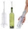 Brosse à Bouteille, idéale pour Nettoyer Les Bouteilles en Verre à goulot étroit, Les Bouteilles de vin, Les Bouteilles de bière, Les Bouteilles de Soda, Les vaporisateurs, Les Bouteilles de Kombucha