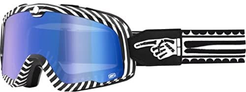 100%, BARSTOW Goggle Death Spray - Mirror Blue Lens, ADULT