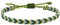 JENDEAR SHINE Corde Bracelet Dames Filles, Corde Tissée à la Main Dégradé de Couleur Réglable, Fête en Plein Air Couple Amitié Cadeau d'Anniversaire.
