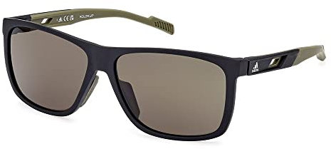 ADIDAS SPORT Unisex SP0067 Sonnenbrille, Matte Black, 60