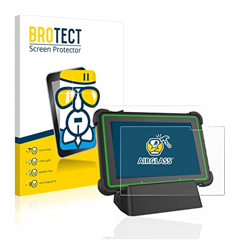 BROTECT Schutzglas für Hella Gutmann Mega Macs X (tablet) | Transparenter Displayschutz Made in Germany Schutzfolie Panzer Folie Glas 9H Anti-Fingerprint Einfache Montage Clear