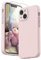 SURPHY Liquid Silicone Case for iPhone 13 mini Case, Individual Protection for Each Lens Shockproof Rubber Full Body Thickened Design for iPhone 13 mini 5.4 inch 2021 (Pink Chalk)