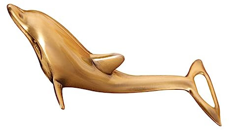 BESTonZON Delfinförmiger Flaschenöffner Aus Metall Tragbares Öffnungswerkzeug Für Bierflaschen Für Zuhause Partys Und Camping Mit Dekorativem Design Und Einfacher Handhabung