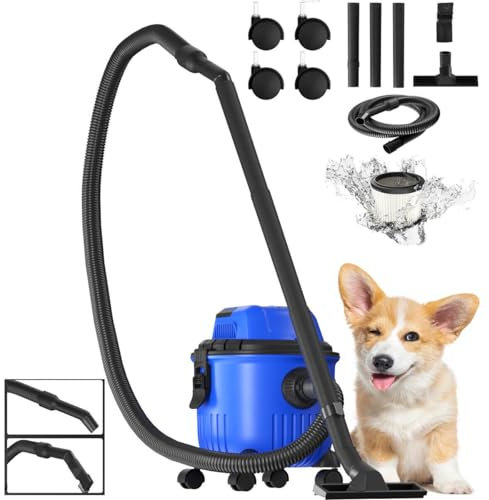Lucn Powerful Wet And Dry Vacuum Cleaner 15L 1800W 230V 3 In 1 Blower Cleaning Powerful Tub HEPA Filter with Blower Function Workshop Dust Extractor