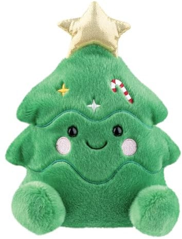 Aurora, 61580, Palm Pals Christmas Tree 8In Medium, Soft Toy, green