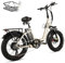 HANEVEAR H6-S E Bike Klapprad mit 1152Wh/𝟐𝟒𝐀𝐡 Lithium Akku, 140KM, 65Nm 250W Hinterradmotor, 20 * 4'' Fat Tire Ebike Pedelec City, Elektrofahrräder für Erwachsene Herren Damen (Gold)