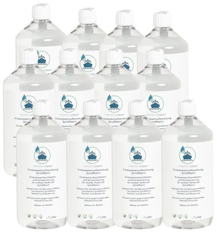 12x 1 L membraclean Trinkwasseraufbereitung Schifffahrt, Boote & Yachten