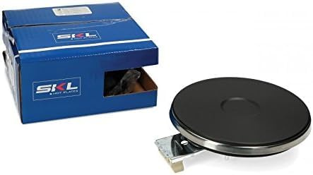 RYELDOM Piastra Elettrica 18 cm di Ricambio per Cucina, Piastra Fornello Elettrico Compatibile per Piano Cottura, Ricambio Cucina Elettrica