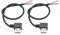 Câble d'alimentation court USB 2.0 mâle à 2 broches, 90 degrés 30 cm, câble d'alimentation USB A mâle à extrémité ouverte, pour équipement USB 5 V/3 A installé ou câble de réparation (2 pièces)
