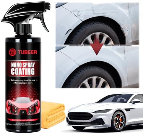 FePen Revestimiento Nano para Coche, 500 ml Auto Carrocería Pulido Micron Kit, Cristal Coating para Carrocería, Nano Car Scratch Removal, Modelo Protección y Reparación Spray