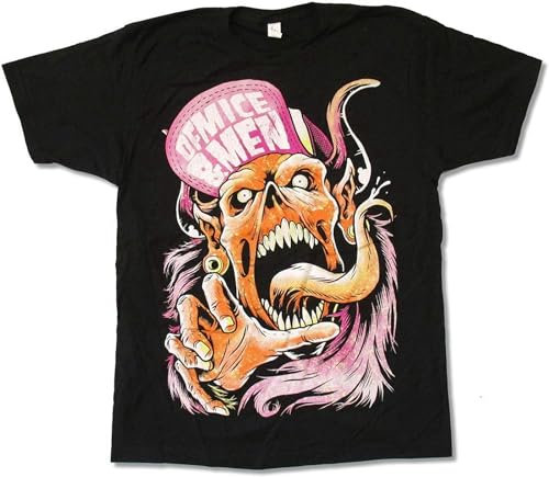 of Mice & Men Flip Hat Demon Black T Shirt Adult Band Merch Black S