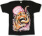 of Mice & Men Flip Hat Demon Black T Shirt Adult Band Merch Black S
