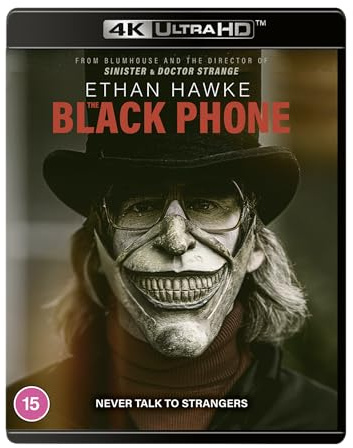 Black Phone [4K Ultra HD] [2021] [Blu-ray] [Region Free]