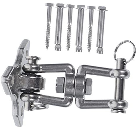 BESPORTBLE Schaukelhaken Aus Verschleißfest Für Haushalt Deckenhaken Als Schaukelaufhänger Für Innen Und Außenbereich Befestigungshaken Für Hängematten Und Schaukelstühle