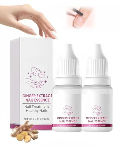 Fungigone Nail Treatment, Fungigone Nail Fungus Removal, Fungigone Ginger Nail Essence, Natural Nail Strengthener, Nail Fungus Treatment For Toenail For Foot Care (2PCS)