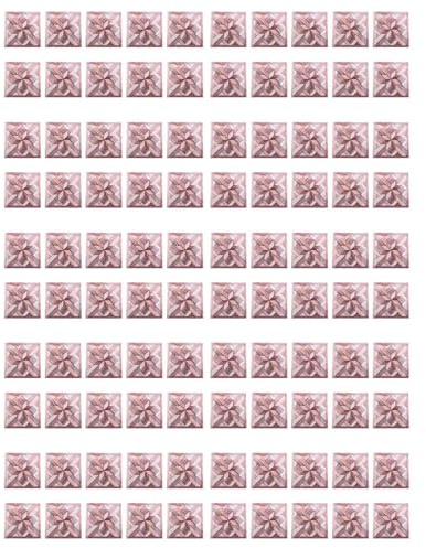 Tuesoa 100Pcs Wood Grain Pattern Tile Sticker Self Adhesive Tiles Art Diagonal 3D Floor Sticker for Bathroom Kitchen Decor