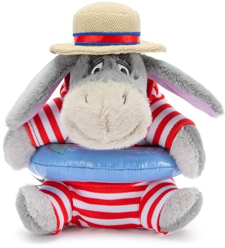 Disney Store Official - I-Aah im Badeanzug - Kleines Kuscheltier - Saisonales Plüsch-Spielzeug - 18 cm