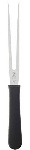 Mercer Culinary Millennia Black Handle 7 Cooks Fork