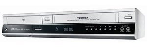 Toshiba D-VR 3 VHS y DVD Combo Grabador (Plata)