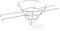 HENDI 632901 Support de filtre à graisse pour friteuse