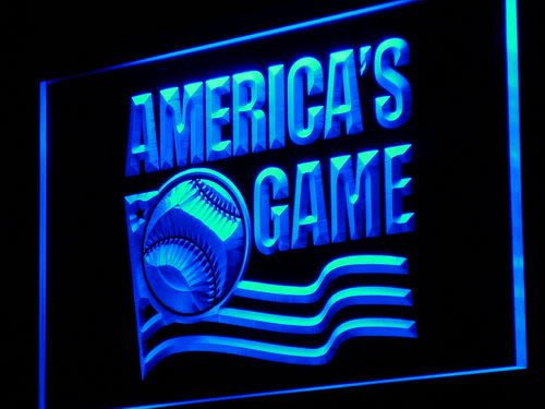 ADV PRO i892-b Baseball America's Game Sports LED Light Sign Barlicht Neonlicht Lichtwerbung