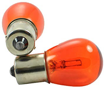 HABILL-AUTO 10 ampoules halogene BA15S / P21W orange 12V/21W S25