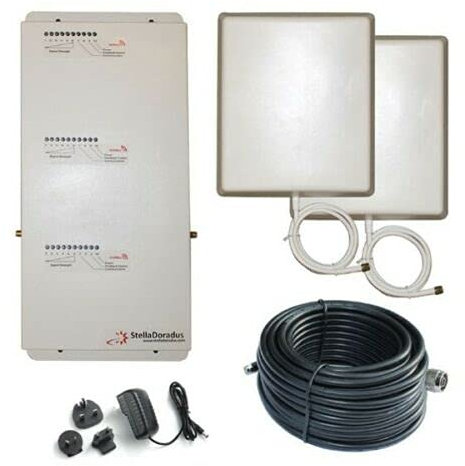 Amplificateur Répéteur Stella Home Tri Band GSM LTE DCS UMTS couverture 1000 m²