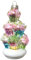 Torte Cupcake Muffin Weihnachtsbaumkugel Glas Christbaumschmuck Weihnachten 4
