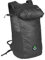 4Monster Wanderrucksack, 2-in-1, wasserabweisend, leicht, tragbar, für Reisen, Camping, Outdoor, schwarz, 32L