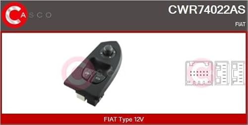Casco CWR74022AS Schalter Glasheber Fca