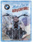 Nostalgic-Art Retro Blechschild, 30 x 40 cm, BMW – Make Life an Adventure – Geschenk-Idee für BMW Accessoires Fans, Original Lizenzprodukt (OLP), aus Metall, Vintage Design, Blechschilder Sprüche