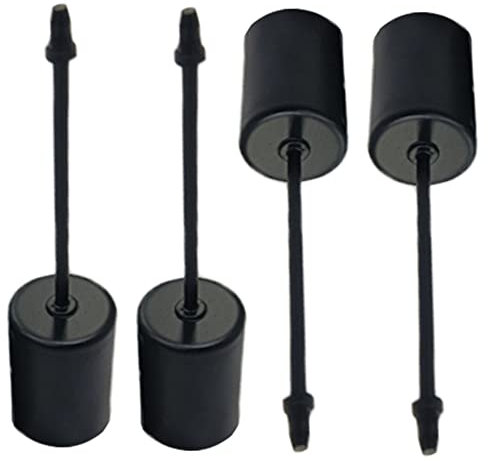 Dtoterul Kerzenständer Metall Schwarz 4 Stück Stabkerzenhalter Schmiedeeiserner Kerzenhalter Kerzenständer Stabkerzen Kerzentülle Schwarze Kerzenhalter Kerzen Ständer für Hochzeit Weihnachts Halloween