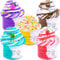 5 Pack Butter Slime Kit with Charms, Soft Non-Sticky Party Favors for Girls and Boys, Soft Non-Sticky Scented Slime for Kids, Birthday Gifts, Classroom Rewards, DIY Stress Relief Toy