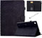 Fancity for iPad 9th Generation 10.2 inch Case 2021, iPad 8th 7th Generation 2020/2019 Folio Case, Slim Suede Leather Case with Smart Wake Sleep Stand Function Pencil Holder and Card Slot, Black