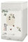Odot Housse de Protection pour Machine à Laver Chargement par Le Haut, Couvre-Machine Protecteur Anti-Poussière Couverture pour Sèche-Linge et Machine Lave-Linge (L-(6.8-8kg),Magnolia Blanc)
