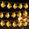 DAZZTIME Led Muslim Ramadan Lichterkette,20 Led Ramadan Deko Lichterkette 3m,Eid Mubarak Dekoration,Stern Mond Lichter,Mit 8 Blinkenden Modi,Ramadan Deko Lampe,Eid Mubarak Dekor Party.